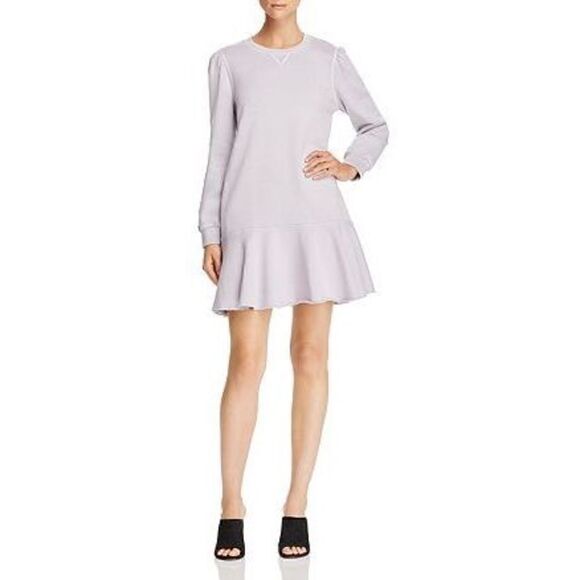 NEW WITH TAGS LA VIE REBECCA TAYLORFleece Sweatshirt Dress size LARGE